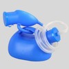 Simple urinal for men, hospital urinal, patient urinal Urine bucket for 2 beds - blue