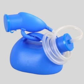 Simple urinal for men, hospital urinal, patient urinal Urine bucket for 2 beds - blue