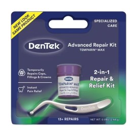 Dentek Temparin Max Advanced Dental Repair Kit, 13+ Repairs - Free Shipping