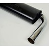 Quiet Muffler, with Chrome Tip, 3 Bolt Flange, for Beetle,