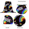 2 Pieces Drawstring Bags, 4 Pieces Wristbands, Rainbow Backpack, Item