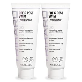 TRIHARD Chlorine Defense Swim Conditioner, Protect and Hydrate Hair from Pool and Ocean, Chlorine and Saltwater Pre and Post Swim Hair Protection, Hydrating Conditioner for Swimmers