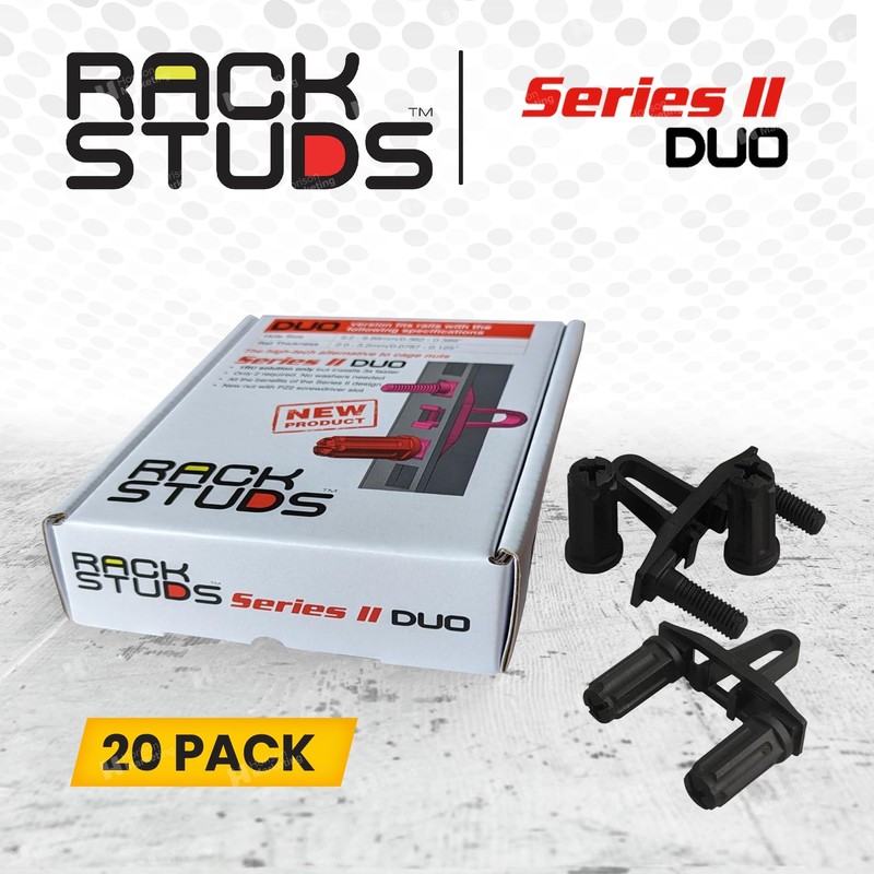 DUO20 1RU Series II Rack Mount Solution - Effortless Alternative