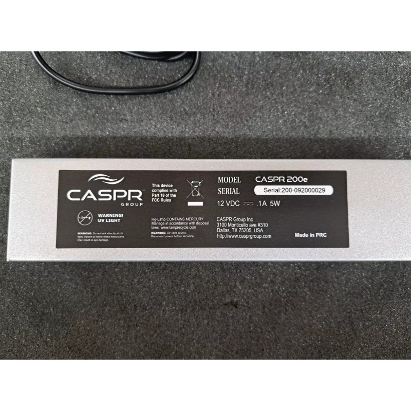 Caspr New, Caspr, 200E, Elevator Air Purification Unit with AC