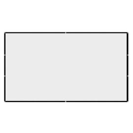 Projector Screen Portable Foldable Projection Screen for Home Theater Camping Indoor Outdoor Projector Movies Screen