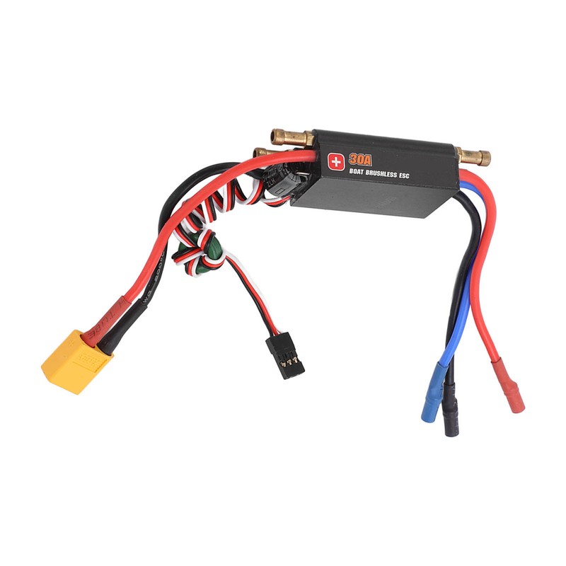 30A RC Boat Waterproof Brushless ESC 2‑4S Electric Speed Controller