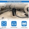 ZIMISI Oxygen Sensor Socket, 3/8" Drive x 7/8"(22mm) O2 Sensor