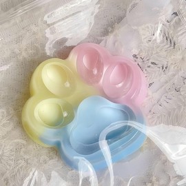 【2025 New】MOBECK 1pcs Fluffy Squishy Cat Paw Squishy Toys, 2.76 inch Big Cute Kawaii fufu Squishies,Sticky Taba Squishy Cat Paw Fur Ball,Super Soft Squishy Stress Relief Funny Fidget Toys Novelty Things Suitable for Adults Kids:_Strawberry