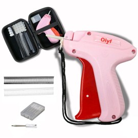 Micro Stitch Gun for Clothes - Quick Stitch Sewing Gun - Tagging Gun for Clothing - Comes in a Nice Bag Includes 6 Micro Needles, 1000 Black & 1000 White Fasteners, 144 Buttons