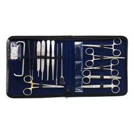 Hergom Premium Estuche De Disección De Acero Inoxidable Hergom Premium 16pz