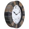 NEXTIME Aster Outside Weather Station Wall Clock