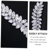 Healvian 1pc Elegant Rhinestone Hair Clip Stylish Hairpin for Women