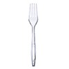 Comfy Package, [50 Count] Premium Heavyweight Disposable Clear Plastic Forks