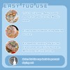 Mosaic Tile Epoxy Adhesive - Non-Toxic Fast-Acting Glue for Crafts,