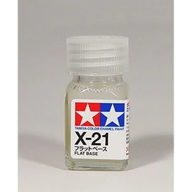 X-21 Flat Base/Modeling Paint/Model Tool Paint/Plastic Model Paint/Paint for Plastic Models/Model Paint/Plastic Model Base/Plamo / X-21 플랫 베이스/모델링도료/모형공구도료/프라모델도료/프라모델용도료/모형도료/프라모델베이스/프라모