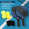 APE SMASH Pickleball Paddles Set of 2 – Non-Slip Grip