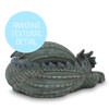 NAT & Jules Small Sleeping Dragon Moss Finish 10 inch