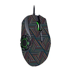 MightySkins Skin Compatible With Razer Naga Hex V2 Gaming Mouse - Triangle Stripes | Protective, Durable, and Unique Vinyl Decal wrap cover | Easy To Apply, Remove, and Change Styles | Made in the USA