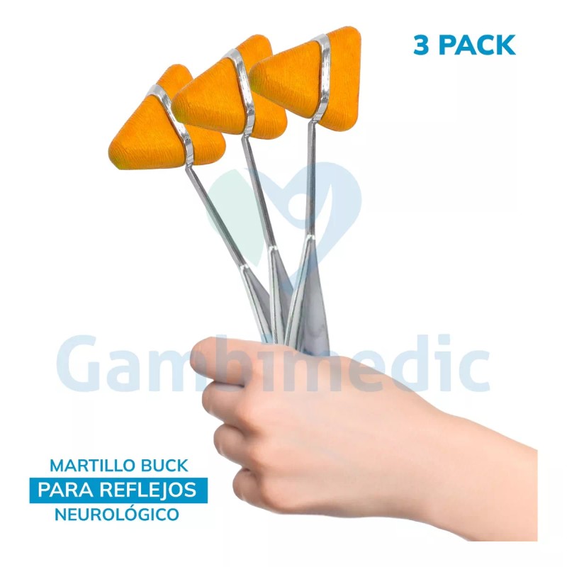 Gambimedic Martillo Reflejos Taylor Neurologico Triangulo Gambimedic3pz