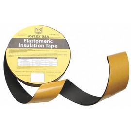 Pipe Insulation Tape, Black, 30 ft., 2in.W