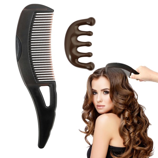 LOPHE Dandruff Comb, Pack of 2 Scalp Comb, Birth Comb