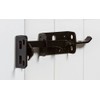 National Hardware N109-040 V1390 Thumb Latch in Black