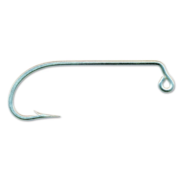 Mustad 34184 Classic O'Shaughnessy 60-Degree Bend Extra Long Shank Forged