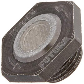 Futura Green Velly Hawkin Safety Valve with Washer for All Pressure Cookers from 2 Litre to 9 Litre, Black, Standard (FSV)