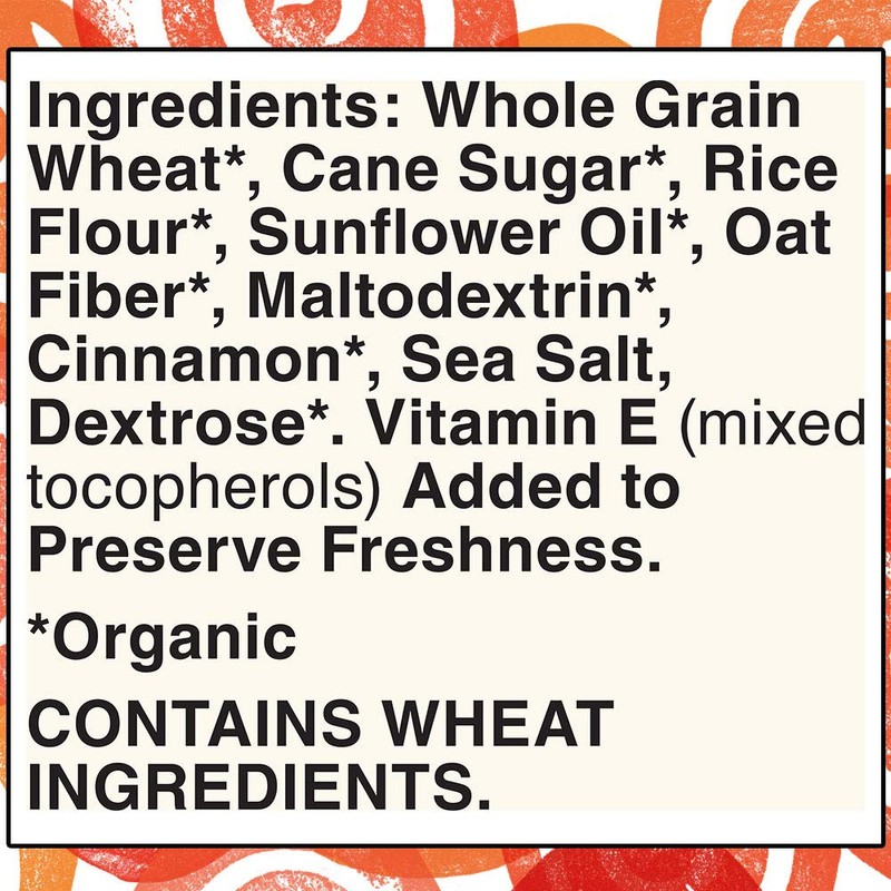Cascadian Farm Organic Cinnamon Crunch Cereal, Whole Grain Cereal, 9.2