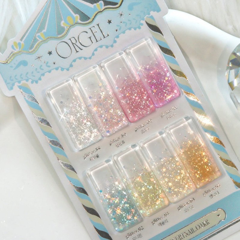 Yogurt gel music box 8 types of individual items Glitter