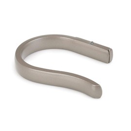 Umbra Twilight Curtain Tiebacks, Curtain Holdbacks, Curtain Holder (Set of 2), Matte Nickel