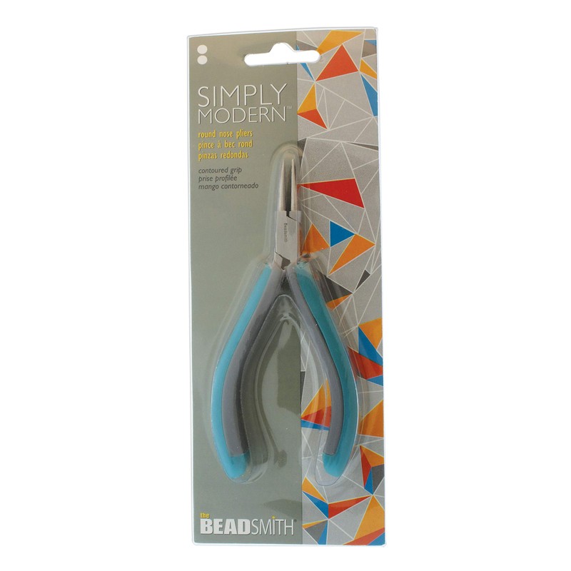 Beadsmith Simply Modern Series Round Nose Pliers 4.75" Long