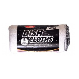 Hieftan - Large White Dish Cloths Pack Of 10 to 120 Multipurpose Highly Absorbent Washable And Reusable Kitchen Cleaning Cloths | Perfect Dish Towels size 30 x 35 cm (Pack of 10)