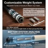 Tai ba cues Pool cue Stick with Case, Multi-Weight System,