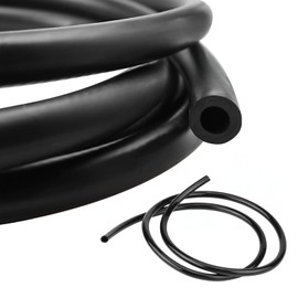 Jadeshay Fuel Hose 5 mm Inside, Fuel Hose 8 mm Outer, Diesel Hose Fuel Hose for Motorcycle, Lengths 1 m, Black
