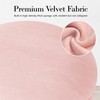 ACEQLYT Adjustable Vanity Stool with Storage, Modern Pink Vanity Chair