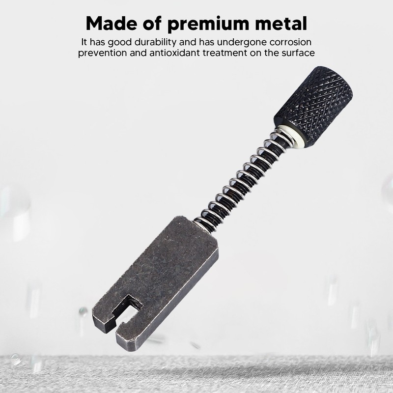 6 Pcs Headless Electric Guitar Bridge Saddle Precise Pitch Adjustment