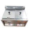 2-Pan Commercial Food Warmer, 2 x 6L Propane/NG Gas Fryer