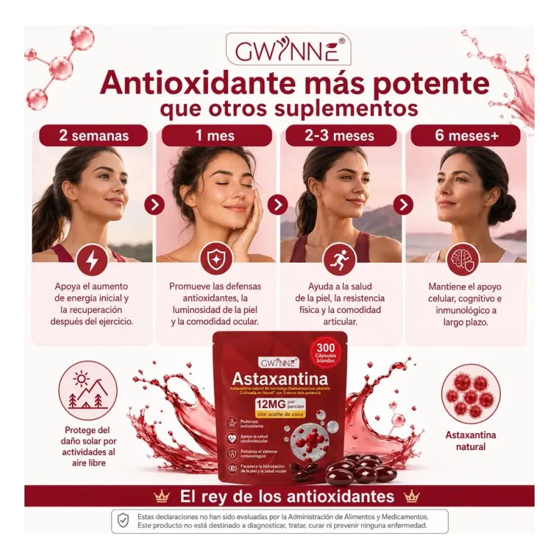 Suplemento en cápsula Gwynne Oil Of Oregano 6000mg sabor Astaxantina