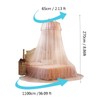 Breathable Round Canopy Lace Princess Style Mosquito Net Bed Curtain