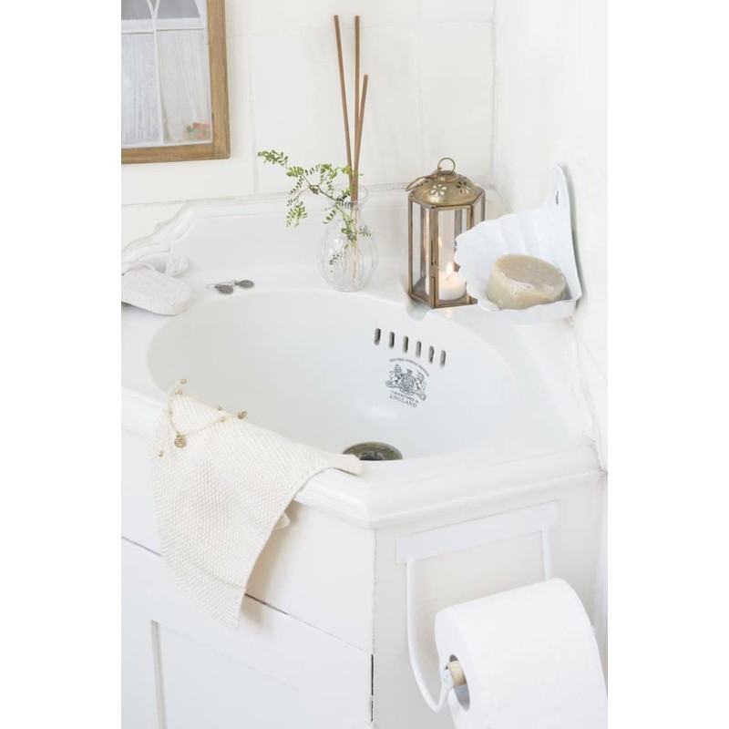 Toilet Roll Holder with Wooden Roll