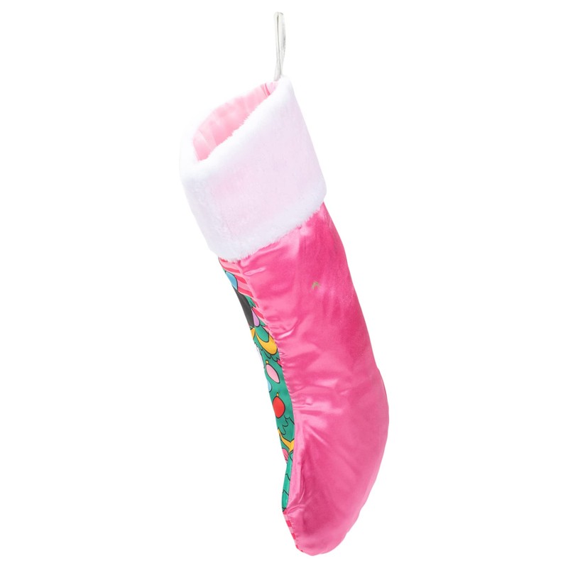 Kurt Adler Minnie Mouse with Tree 19" Stocking Standard