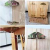 ITROLLE 2PCS Drop Leaf Table Support Hinges with Mounting Screws