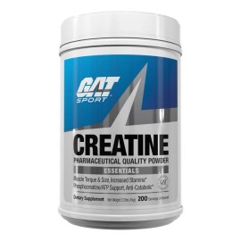 Creatina Gat Monohidratada 1 Kg 200 Servicios L Sabor Sin Sabor