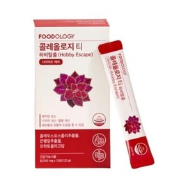 Foodology 푸드올로지 콜레올로지 티 8g x 15포 x 1박스/SJ Foodology Coleology Tea 8g x 15 packs x 1 box/SJ