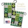 Breeze Decor St Patrick Patricks Lucky Day Garden House Flags