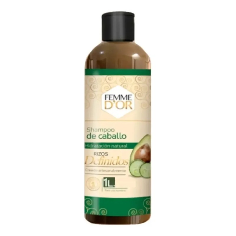 Shampoo Femme D'or Rizos Definidos 1 Lt