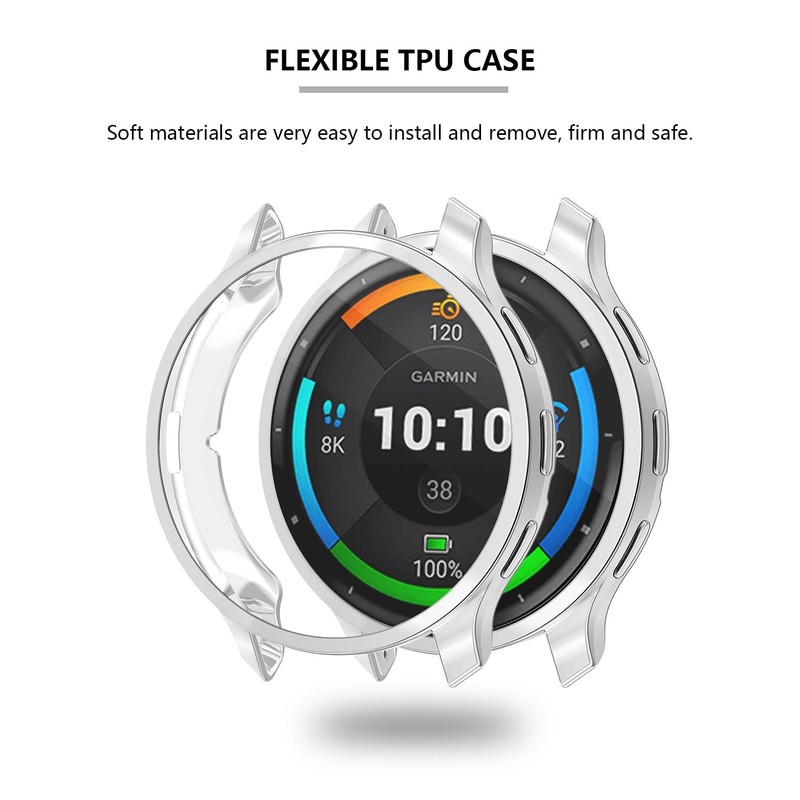 3-Pack Screen Protector Compatible with Garmin Venu 3 Case, Soft