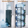 smusei 5 Gallon Water Bottle Holder 4 Tier Water Cooler