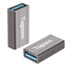 Togconn Female to Female USB Adapter（2 Pack）, USB Type A